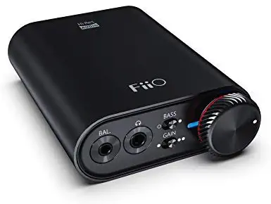 FiiO K3 DSD256 | 384K/32Bit USB-C DAC and Headphone Amplifier for Home and Computer(3.5mm Single Ended/2.5mm Balanced/Coaxial and Optical Digital Outs) …