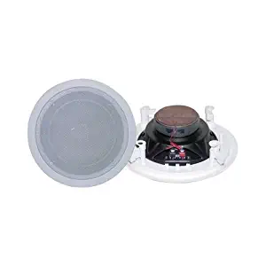 Pair Pyle Pdic81rd 8" 250w In-ceiling 2 Way Speaker System Pd-ic81rd