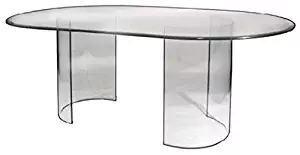 See Glass Dining Table - Base Only