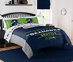 The Northwest Company NFL Seattle Seahawks “Monument” Full/Queen Comforter Set #887166350