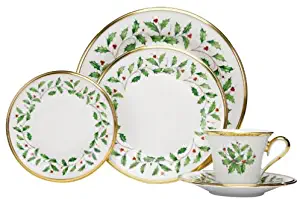 Lenox 146590600 Holiday 5-Piece Place Setting