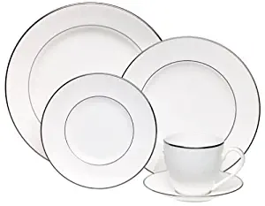 Lenox Continental Dining Platinum-Banded 5-Piece Place Setting, Service for 1