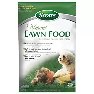 Scotts Natural Lawn Food, 4,000 sq. ft. Not available in CT, FL, MD, ME, MN, NY, WA, WI