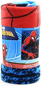The Northwest Company Spiderman Web Lines 45x60 Fleece Throw Blanket