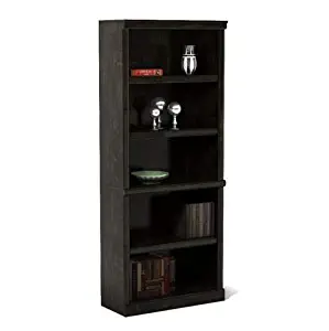 Better Homes and Gardens Ashwood Road 5-Shelf Bookcase Black + Furniture Polish