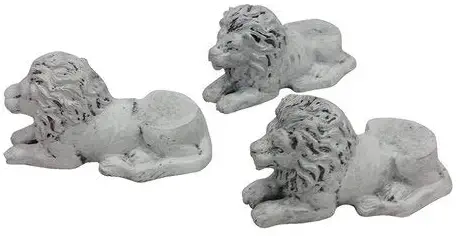 Goodman and Wife Animated Lion Pot Planter Feet (Set of 3) Goodman and Wife Animated Lion Pot Planter Feet (Set of 3)