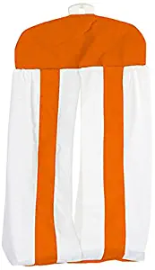 Baby Doll Bedding Modern Hotel Style Diaper Stacker, Orange