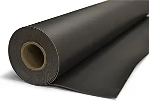 TMS Mass Loaded Vinyl, 4' x 25' (100 sf) 1 Lb MLV Soundproofing Barrier. Highest Quality! Made in the USA