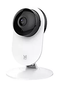 YI 1080p Home Camera, Indoor IP Security Surveillance System with Night Vision for Home/Office/Baby/Nanny/Pet Monitor with iOS, Android App - Cloud Service Available