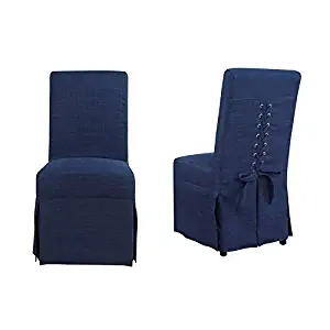 Picket House Furnishings Hayden Dining Chair in Blue (Set of 2)