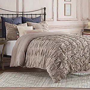 Anthology Kendall Full/Queen Duvet Cover in Oatmeal