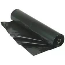 Berry Plastics Film-Gard Plastic Polyethylene Sheeting 4 Mil, Black, 3' x 50'