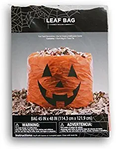 Retail Jack oLantern Pumpkin Face Leaf Bag (Classic)