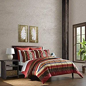 Cozy Bed Southwest Reversible Comforter Set, Full/Queen, 5 Piece