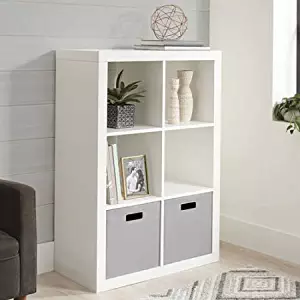 Better Homes and Gardens 6-Cube Organizer, White