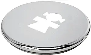 Alessi AKK15 W Girotondo R.Trivet Woman, Silver