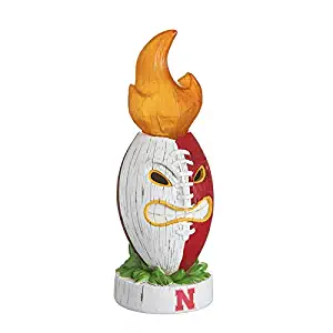 Team Sports America NCAA Lit LED Team Tiki Totem Outdoor Safe Garden Statue