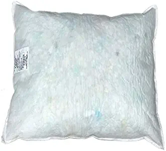 IZO Home Goods Throw Pillows Inserts Shredded Foam (20"x20" (Shredded Foam Filled))