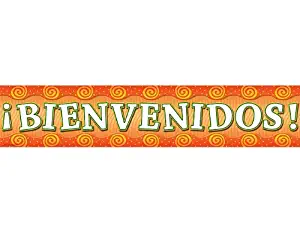 Teacher Created Resources Welcome (Spanish) Banner, Multi Color (4857)