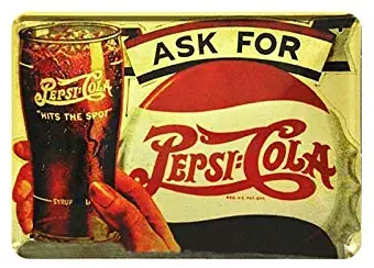 Mora color Pepsi-cola tin Sign Vintage Metal Pub Club Cafe bar Home Wall Art Decoration Poster Retro 8x12 inches