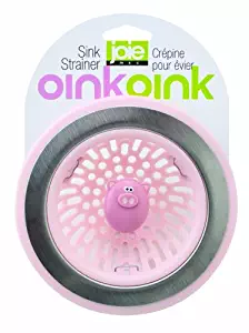 MSC International 78616 Joie Oink Kitchen Sink Strainer Basket, Piggy, 4.5-inch, Pink
