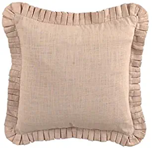 WAVERLY Cape Coral Pleated Pillow, 20" x 20"