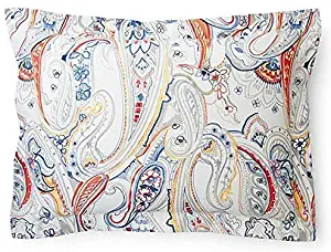 Ralph Lauren Travis Paisley King Sham Rue Vaneau Cream/Multi 100% Cotton