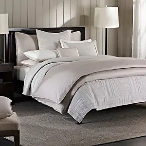 Barbara Barry Moondrops Pique Duvet Cover in Dove