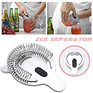 Set Cocktail - Bar Strainer Steel Stainless Cocktail Wire Shaker Drink Set Ice Piece Filter - Handle Strainers Fine Mesh Strainers Cocktail Flower Theme Party Shaker Stainless Steel Strain