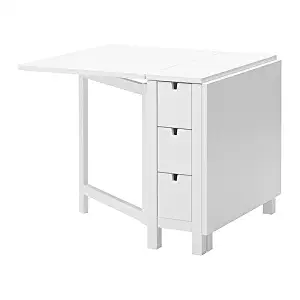 Ikea Gateleg table, white 1626.2928.1014