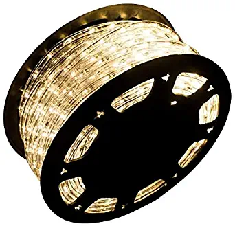 Ainfox LED Rope Lights, 150Ft 1620 LEDs Indoor Outdoor LED Strip Lights Waterproof Decorative Lighting (150FT Warm White)