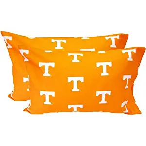 College Covers Tennessee Volunteers Pillowcase Pair - Solid (Includes 2 Standard Pillowcases)