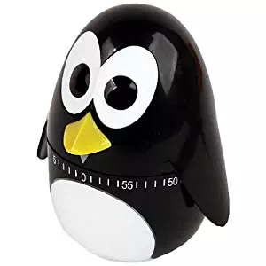 Kikkerland Penguin Kitchen Timer