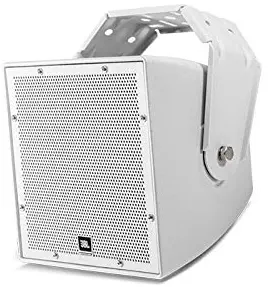 JBL Professional All-Weather Compact 2-Way Coaxial Loudspeaker with 6.5" LF, White (AWC62)