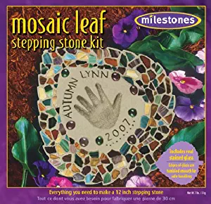 Midwest Products Mosaic Leaf Stepping Stone Kit