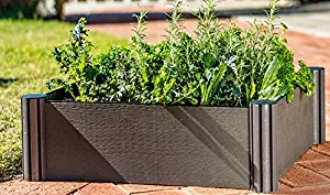 Watex WX035 24 by 24" Raised Garden Bed Kit,Micro Irrigation kit included, 1-Bed