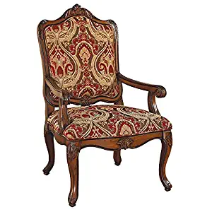 Design Toscano Louis XV Bergere Chair