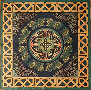 Series Tablecloths Ancient Celts Seasons. Summer - A Force of Nature 16х16 Cloth Wicca Pagan Witch Shawl