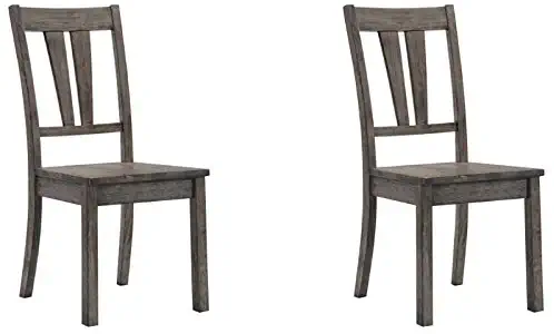 Picket House Furnishings Grayson Dining Chair in Gray Oak (Set of 2)