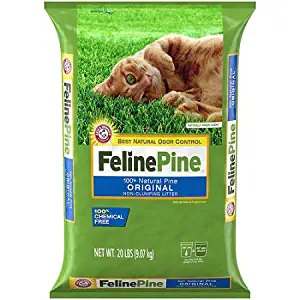 "Ames" Feline Pine Original Cat Litter (20-30 lbs - 3 Pack)