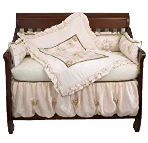 Cotton tale designs 4 Piece Crib Bedding Set, Lollipops and Roses