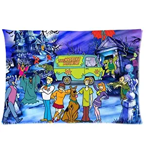 Pillowcase Fashion Pillow CoverCustom Scooby Doo Cartoon Design Home Decorative Pillow Case Cover 2030 Two Sides Print