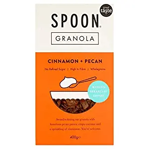 Spoon Cereals Cinnamon + Pecan Granola - 400g (0.88 lbs)