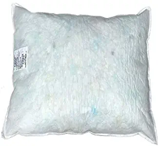 Set of 2 - 18"x18" Throw Pillow Insert Filled with Shredded Foam CertiPUR-US Certified Shredded Foam Decorative Rectangular Pillow - Extra Firm Perfect for Sofas, Couch, Beds - Made in USA