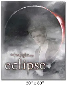 NECA Twilight Saga Eclipse Edward Fleece Blanket Throw