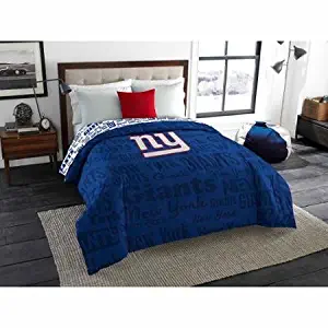 The Northwest Company NFL New York Giants Anthem Twin/Full Bedding Comforter