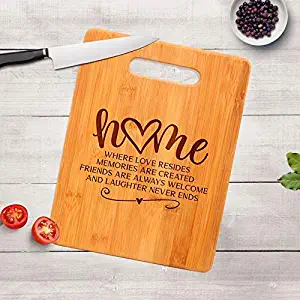 Housewarming Gift - Engraved Cutting Board - Realtor Closing Gift - New Home Gift 