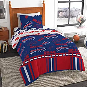 The Northwest Company NFL Buffalo Bills Twin Bed in a Bag Complete Bedding Set #760616995