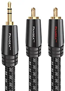 Pangea Audio Interconnect Cable 3.5mm to RCA - 0.6 Meter