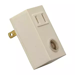 Woods 59407WD Indoor Light Sensor Outlet Control